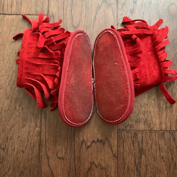 Infant Girl fringe boots - Picture 7 of 7